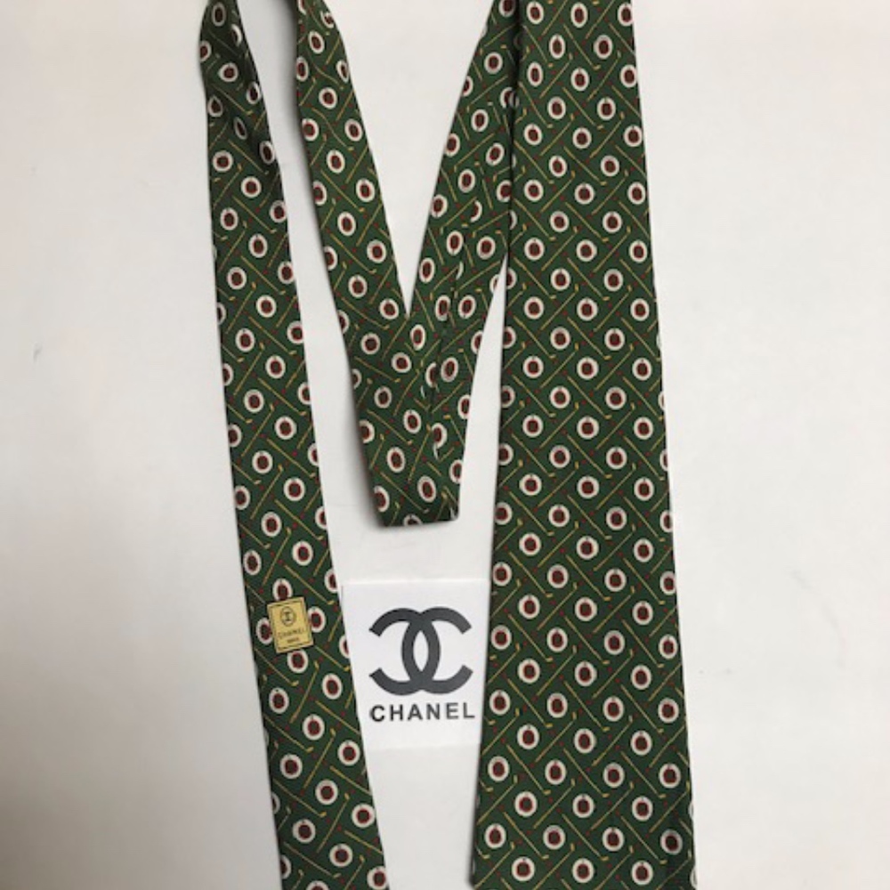 Chanel Paris tie golf